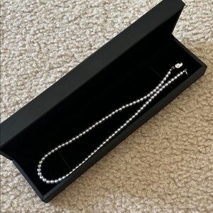 Freshwater pearl necklace silver 925